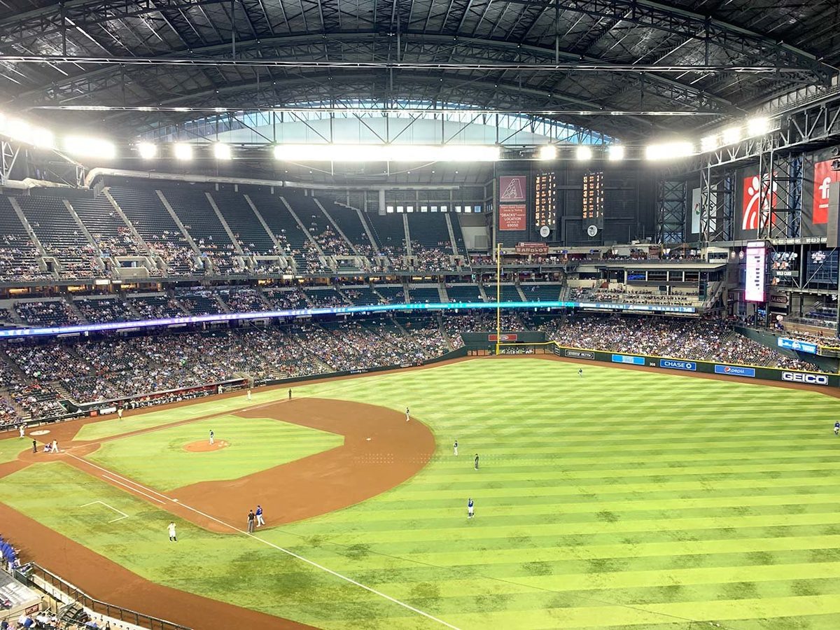Chase Field interior — home of the Arizona Diamondbacks